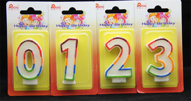 4pcs数誕生日の蝋燭