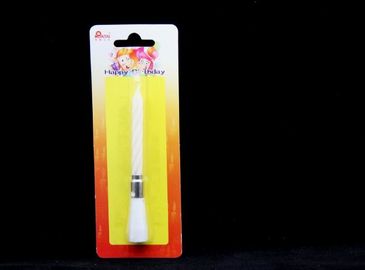 Spiral Pattern Musical Birthday Candle With Electronic Singing Happy Birthday Song